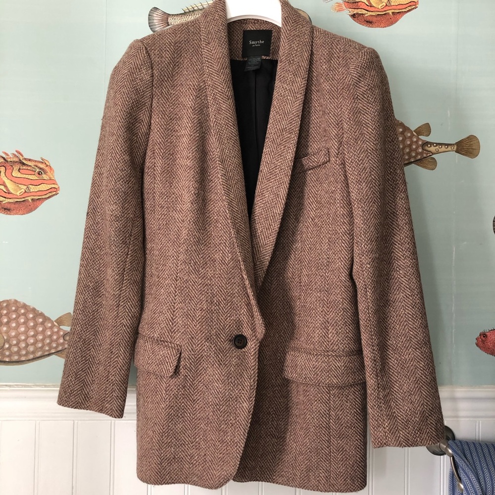Smythe Tweed Boyfriend Blazer